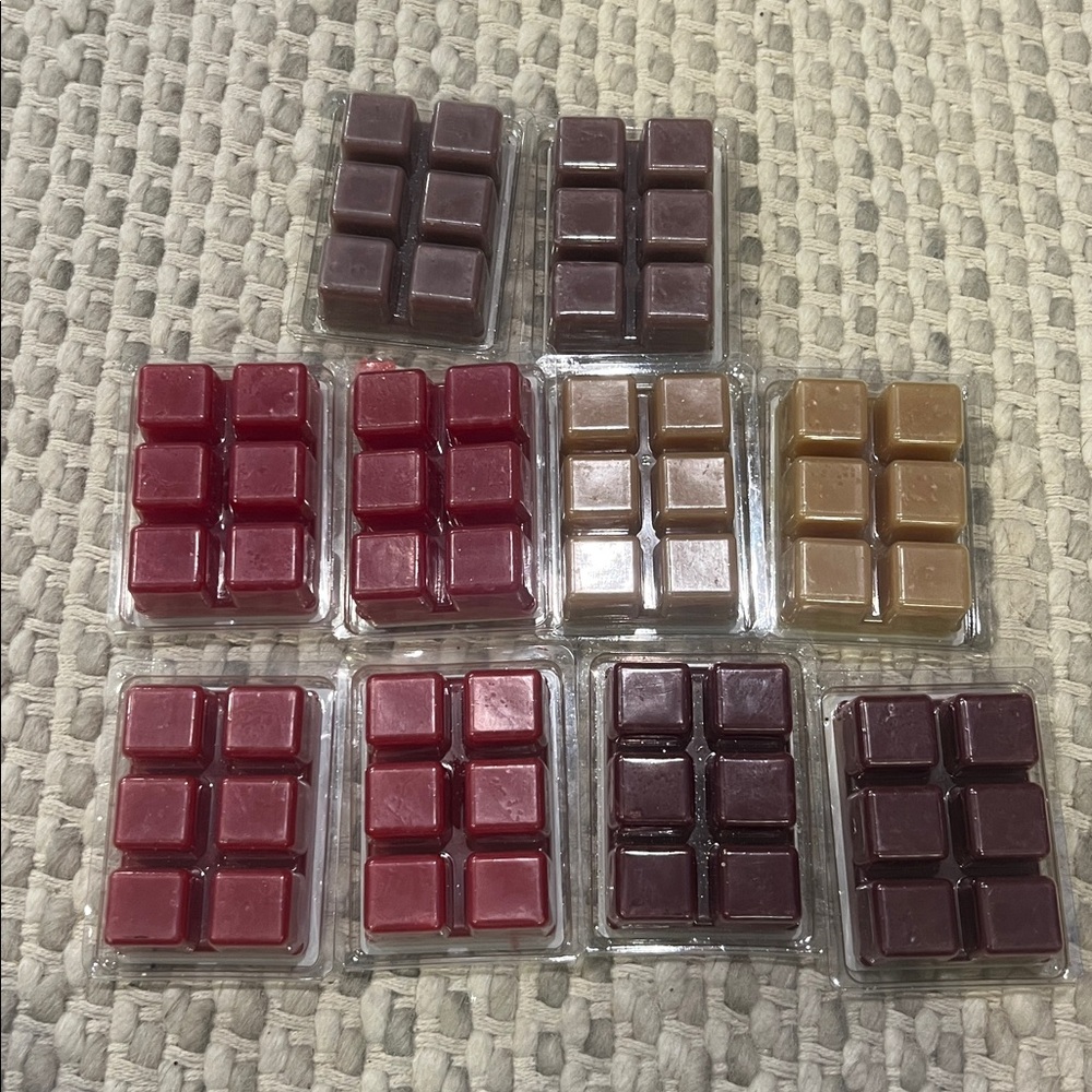 10 ScentSationals New fall wax scented candle cubes cinnamon apple pie spice - Picture 7 of 7